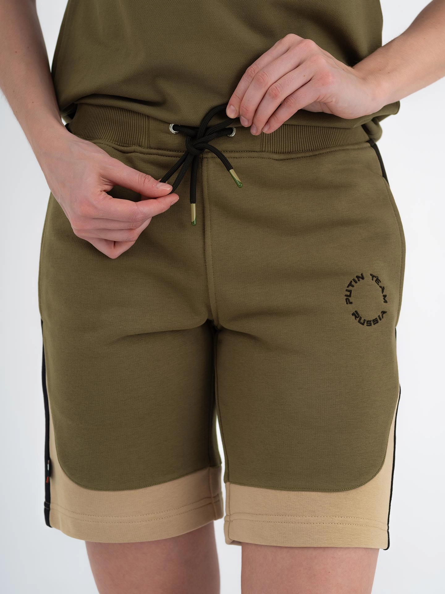 Шорты из хлопка