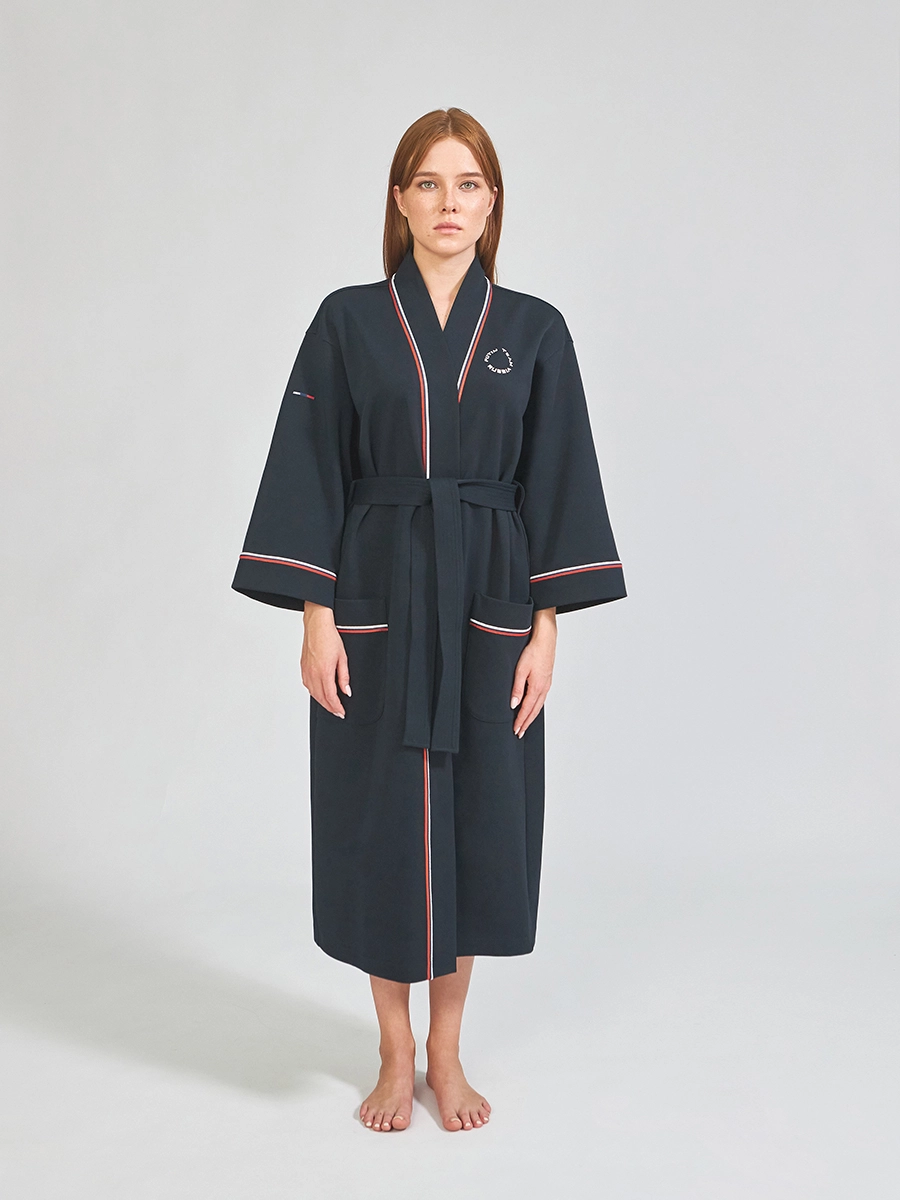Халат с поясом