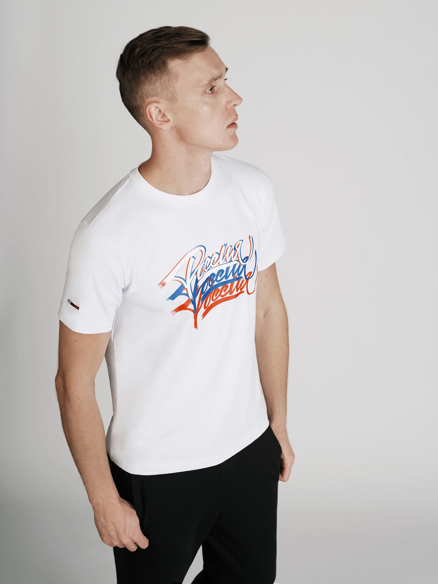 Футболка с принтом Россия