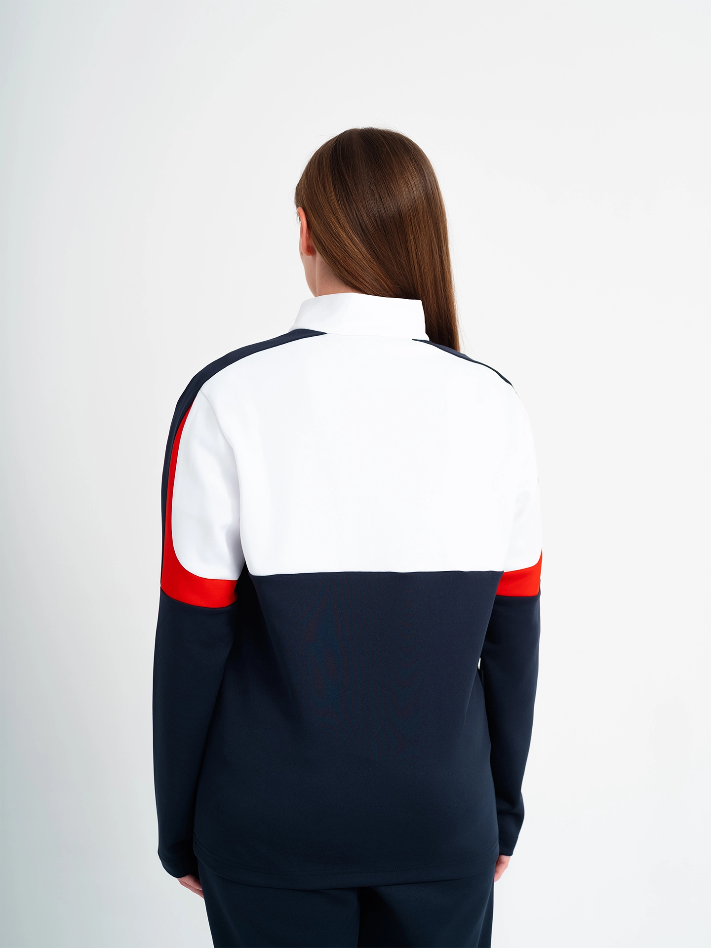 Толстовка спортивная с короткой молнией