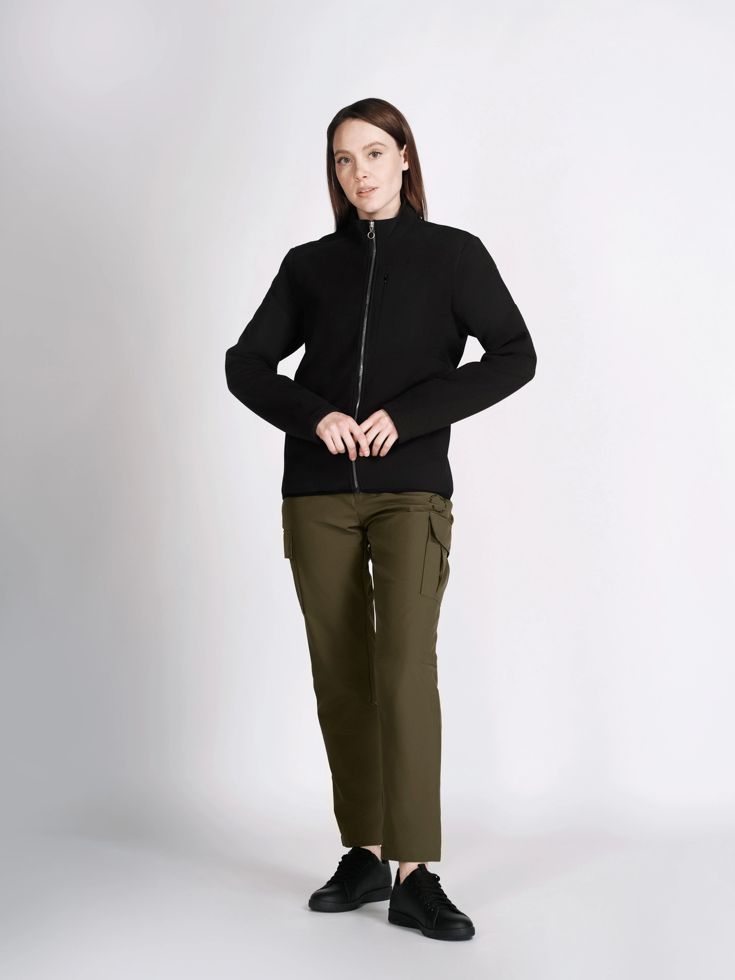 Толстовка из флиса на молнии