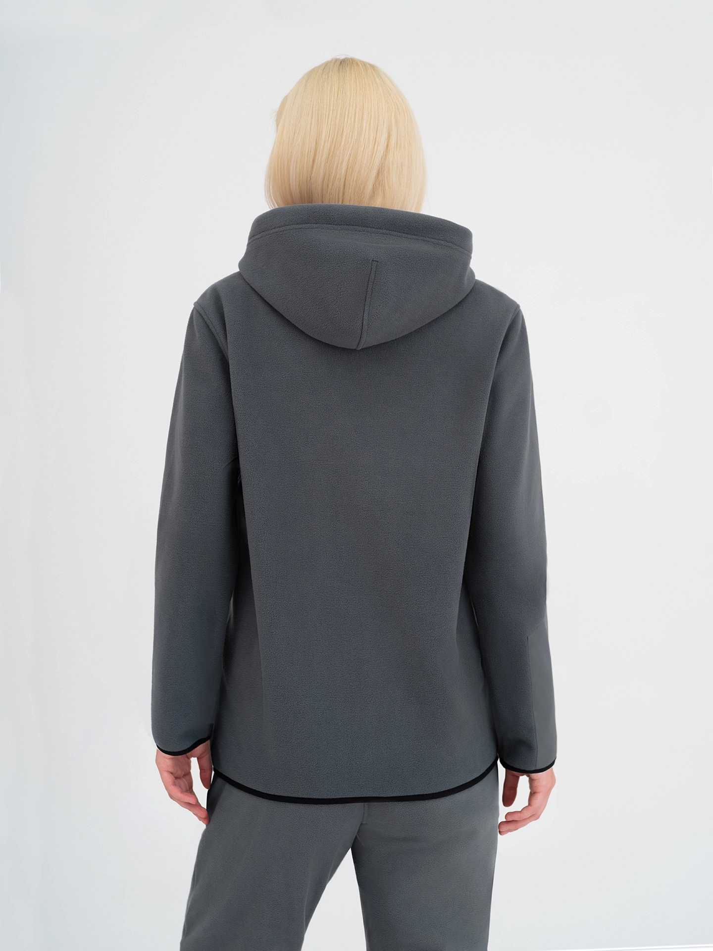 Толстовка из флиса с капюшоном