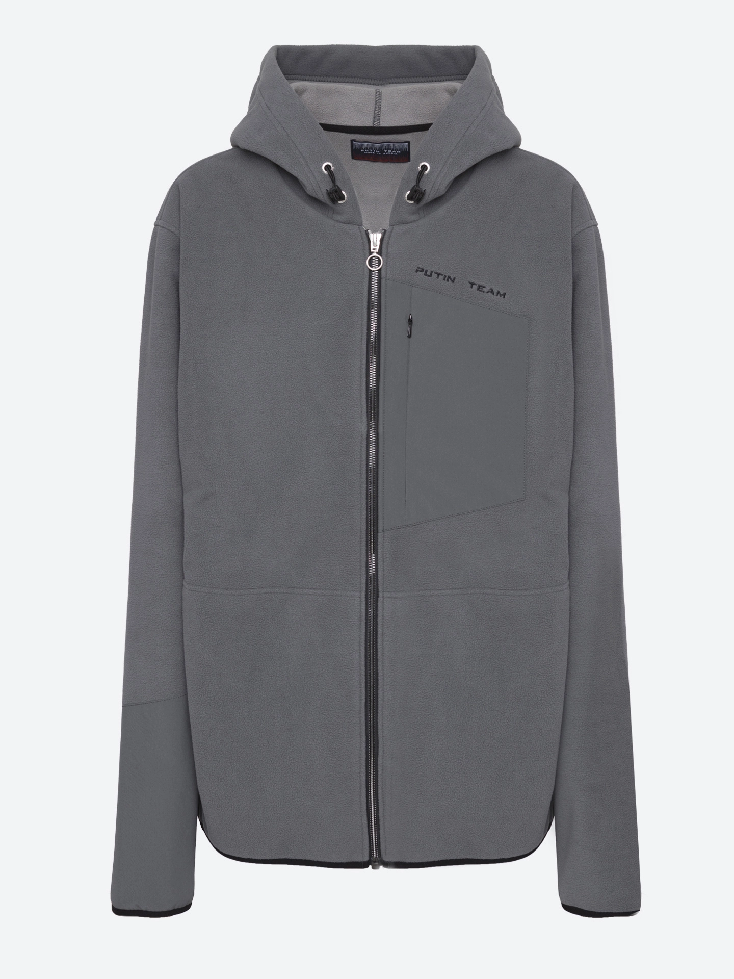 Толстовка из флиса с капюшоном