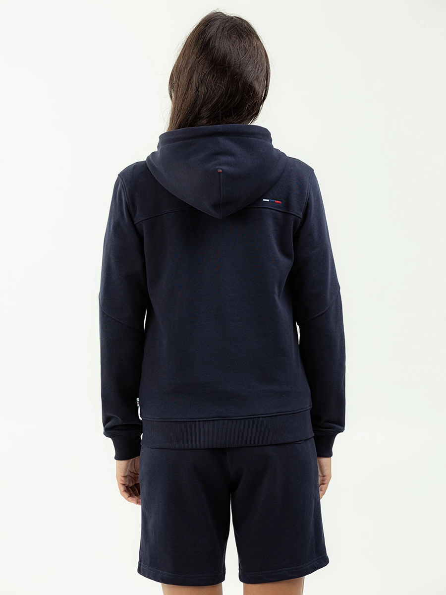 Толстовка на молнии с капюшоном