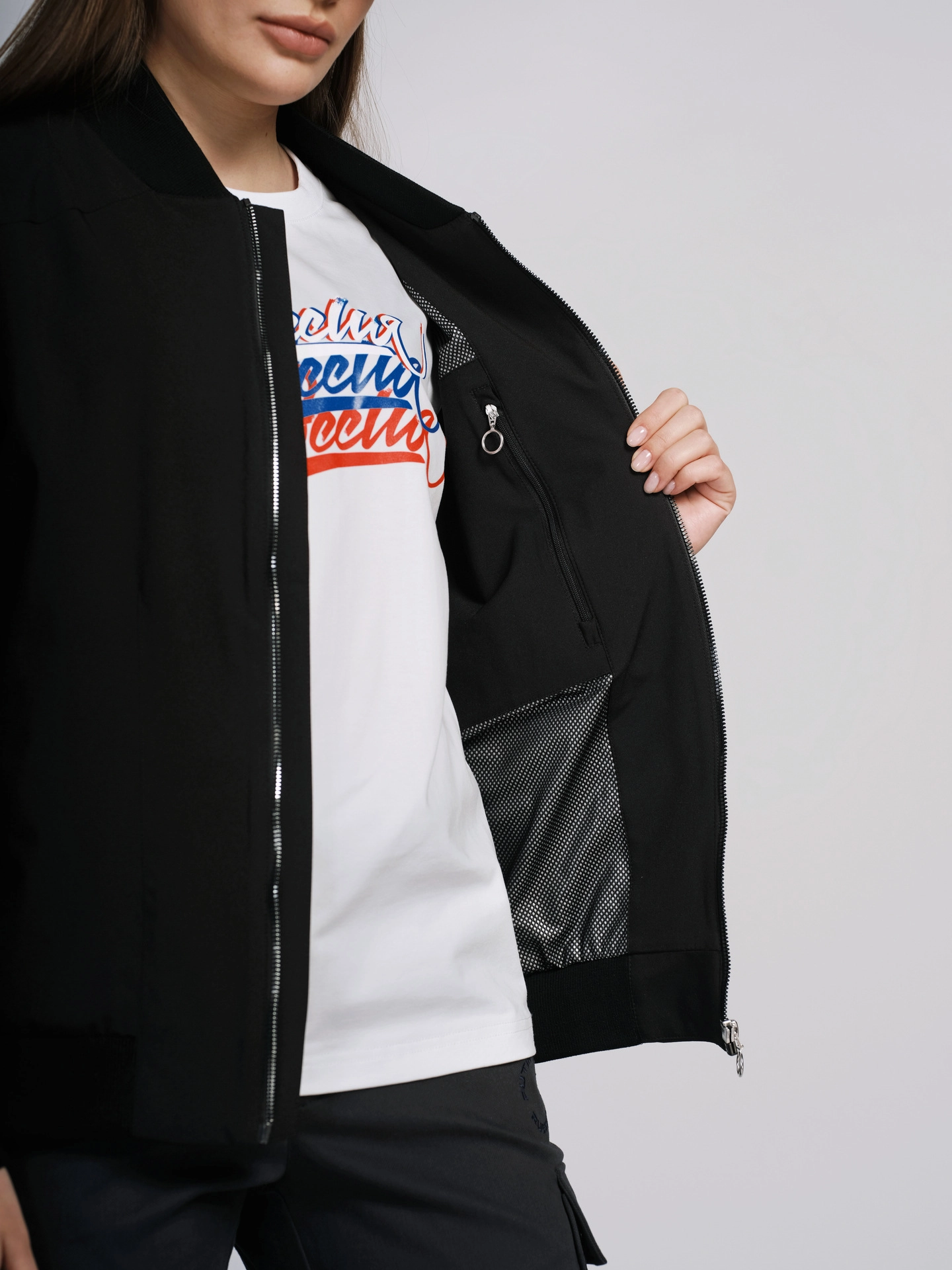 Куртка бомбер демисезонная