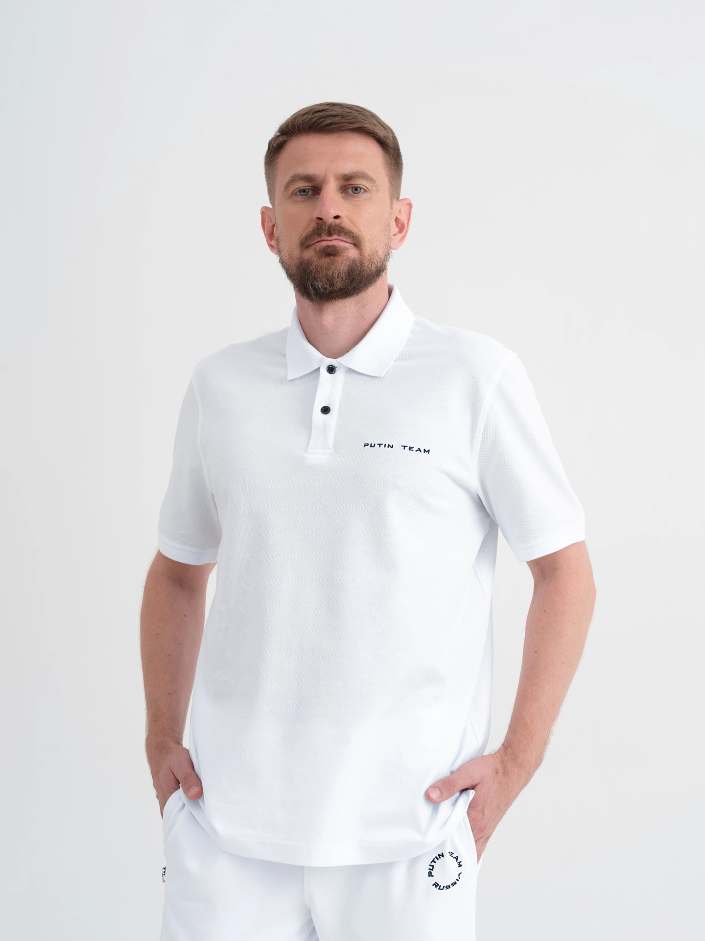 Футболка поло с коротким рукавом