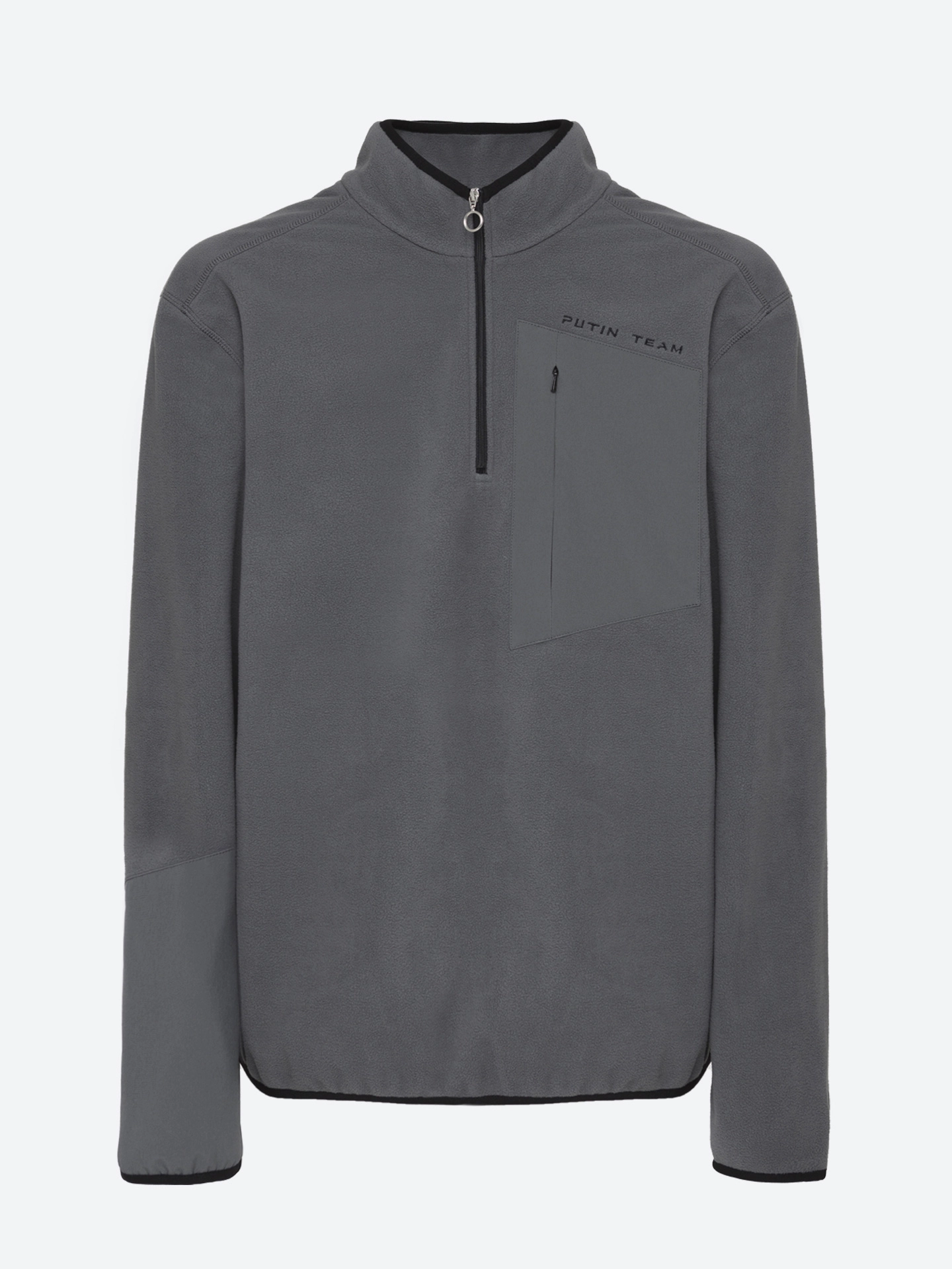 Толстовка с короткой молнией