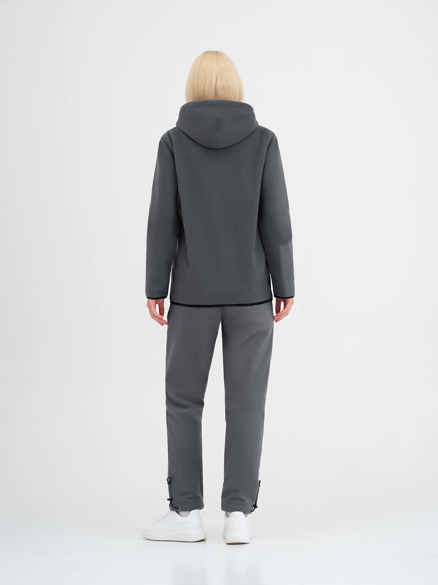 Толстовка из флиса с капюшоном