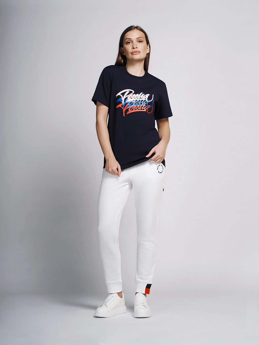 Футболка с принтом Россия